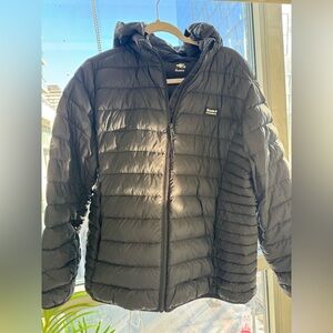 Black Roots Packable Down Jacket size XL